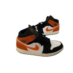 *Nike Air Jordan 1 Mid Shattered Backboard 554724-058 Men's Size US 11